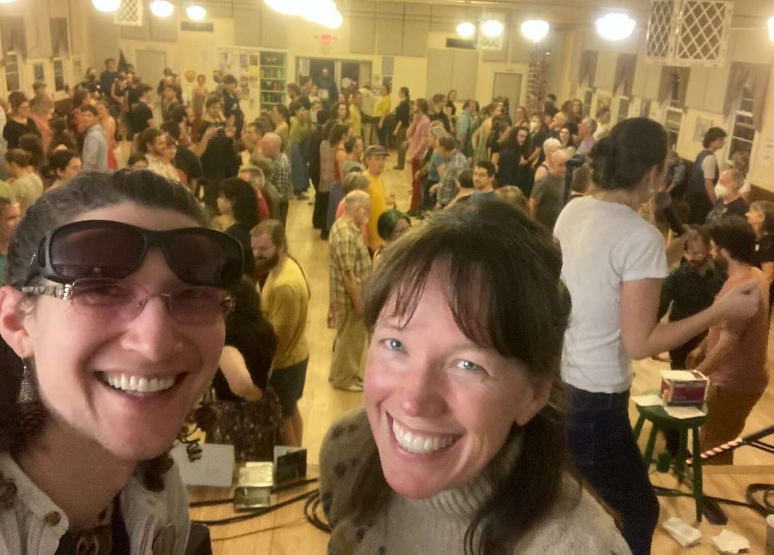 The Turning Stile at the Montpelier Contra Dance